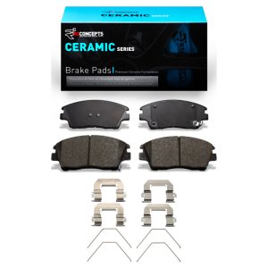 Hyundai Tucson Brake Pads - Front - R1 Concepts - Ceramic - `16-`22